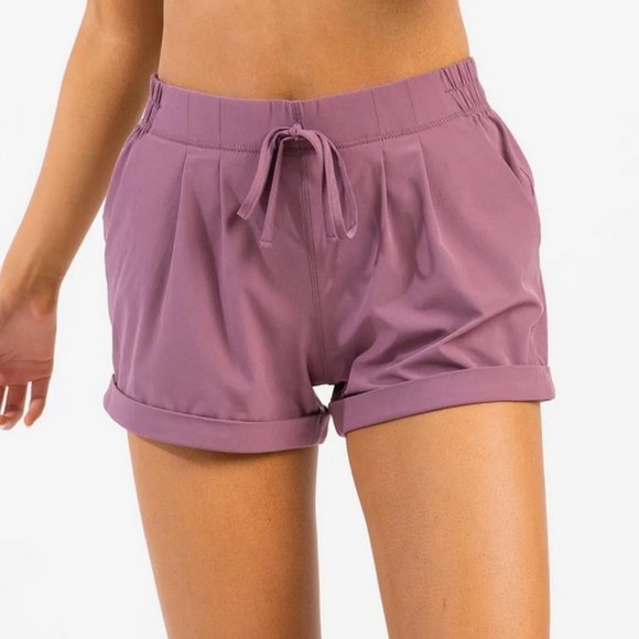 ZYIA Pants - ❌SOLD❌Zyia Summer Shorts In Lavender Size M Inseam: 2.75" EUC